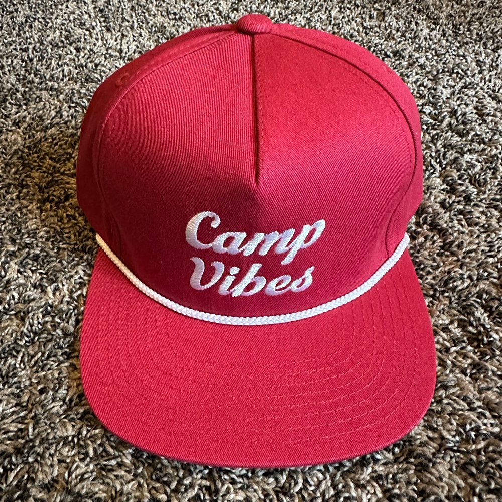 Poler Camp Vibes Rope Hat - Red